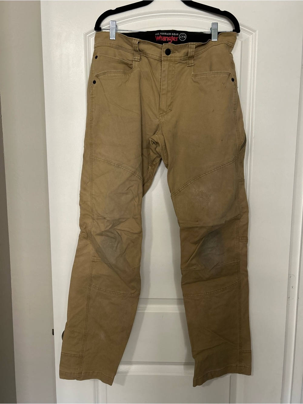 Wrangler Men’s Khaki Work Chinos - Tan
